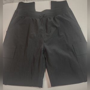 Kids 12 Black Cargo Sweatpants